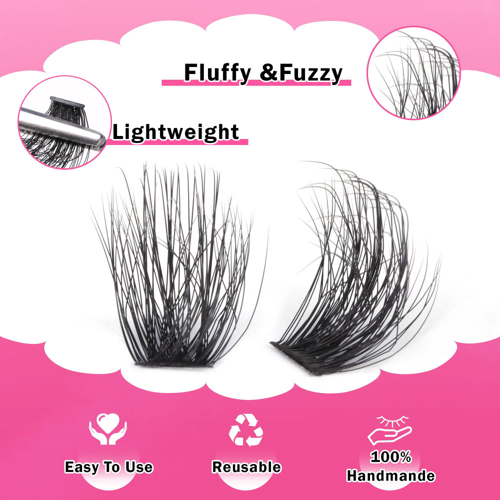 FanXiton sweatproof bond and seal helps secure lashes during activity.