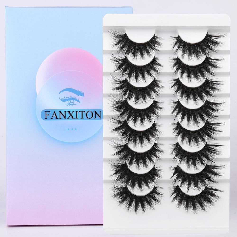 FANXITON lightweight lashes designed for all-day comfort and reuse.