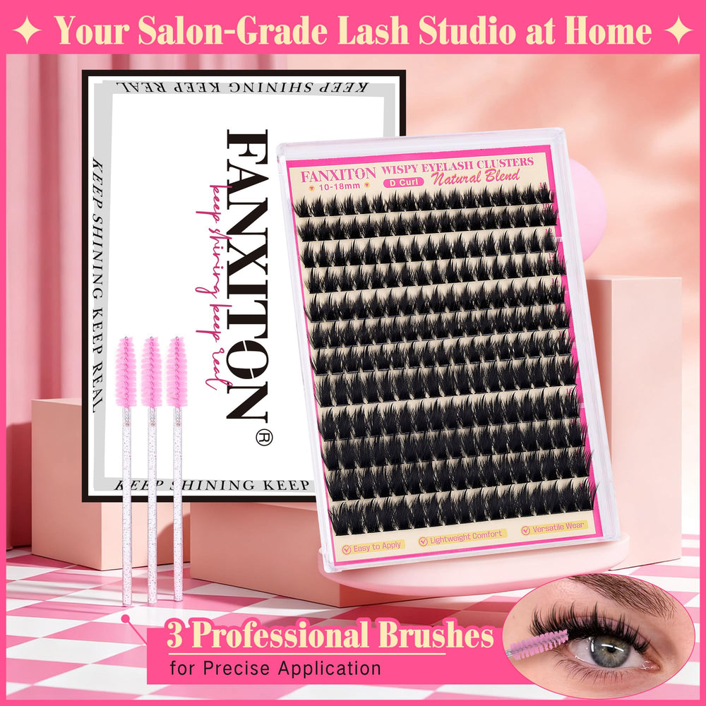 FANXITON five-length range enables custom lash styling (10–18mm)
