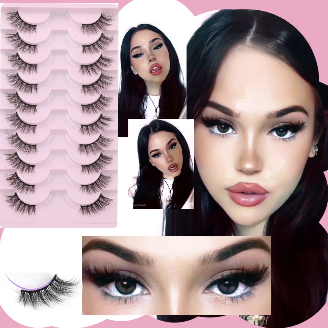FANXITON Half Lashes 3D illusion adds depth without heaviness