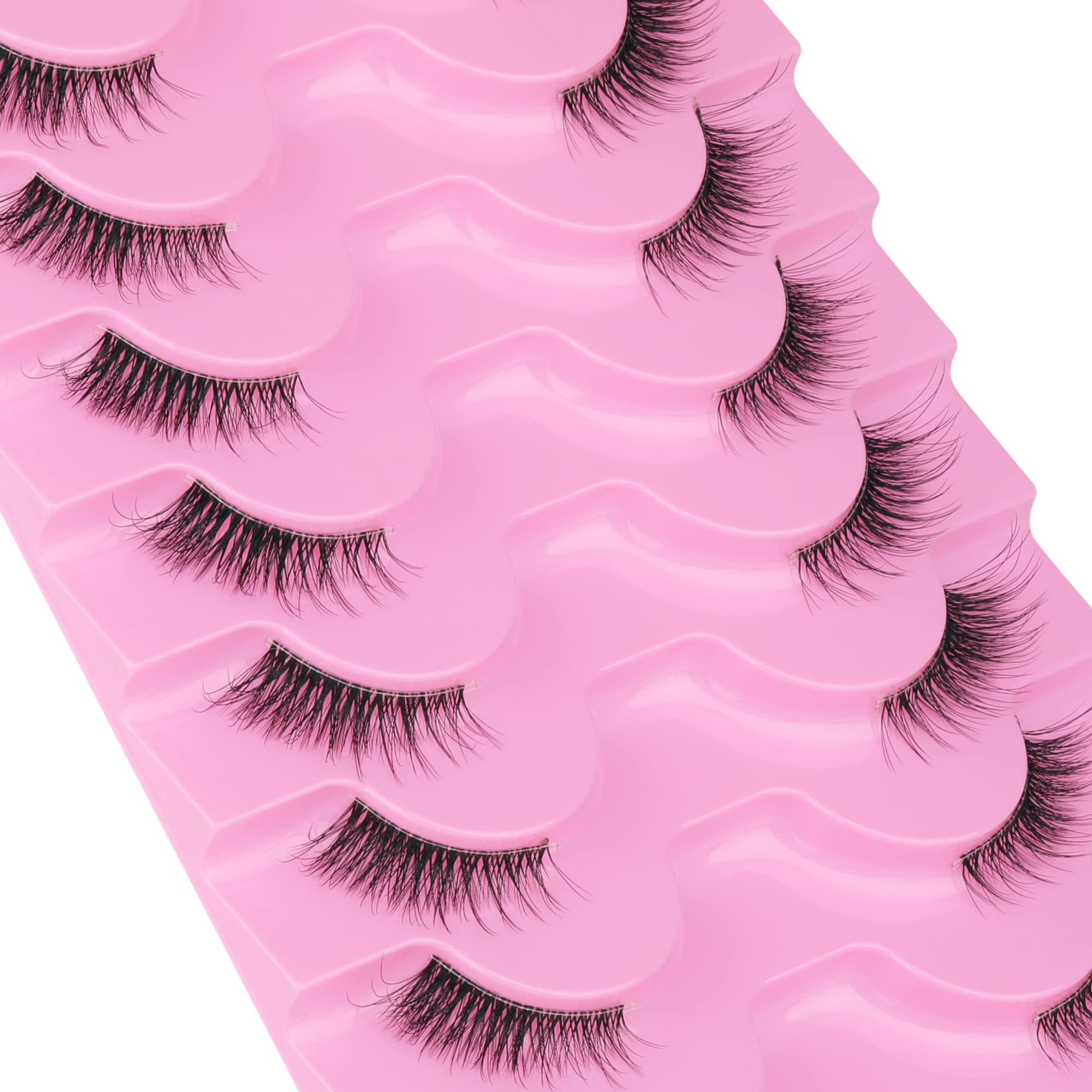 FANXITON Half Lashes suit weddings, parties, and photoshoots.