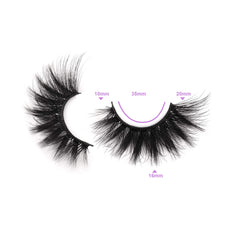 FANXITON lashes feature a cotton band for comfortable wear.