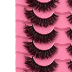 FANXITON handmade cotton-band lashes provide flexible, comfortable eye fit