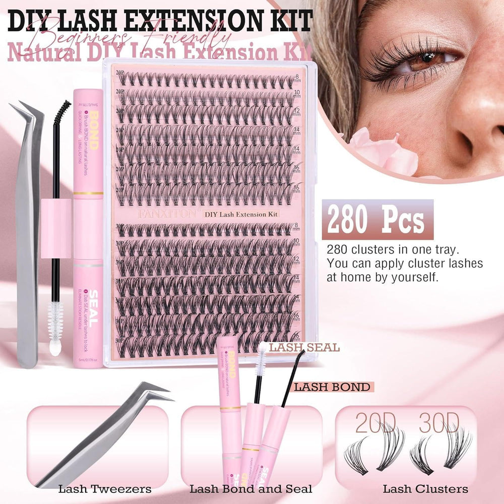 FANXITON lash-bond-and-seal tubes for secure adhesion