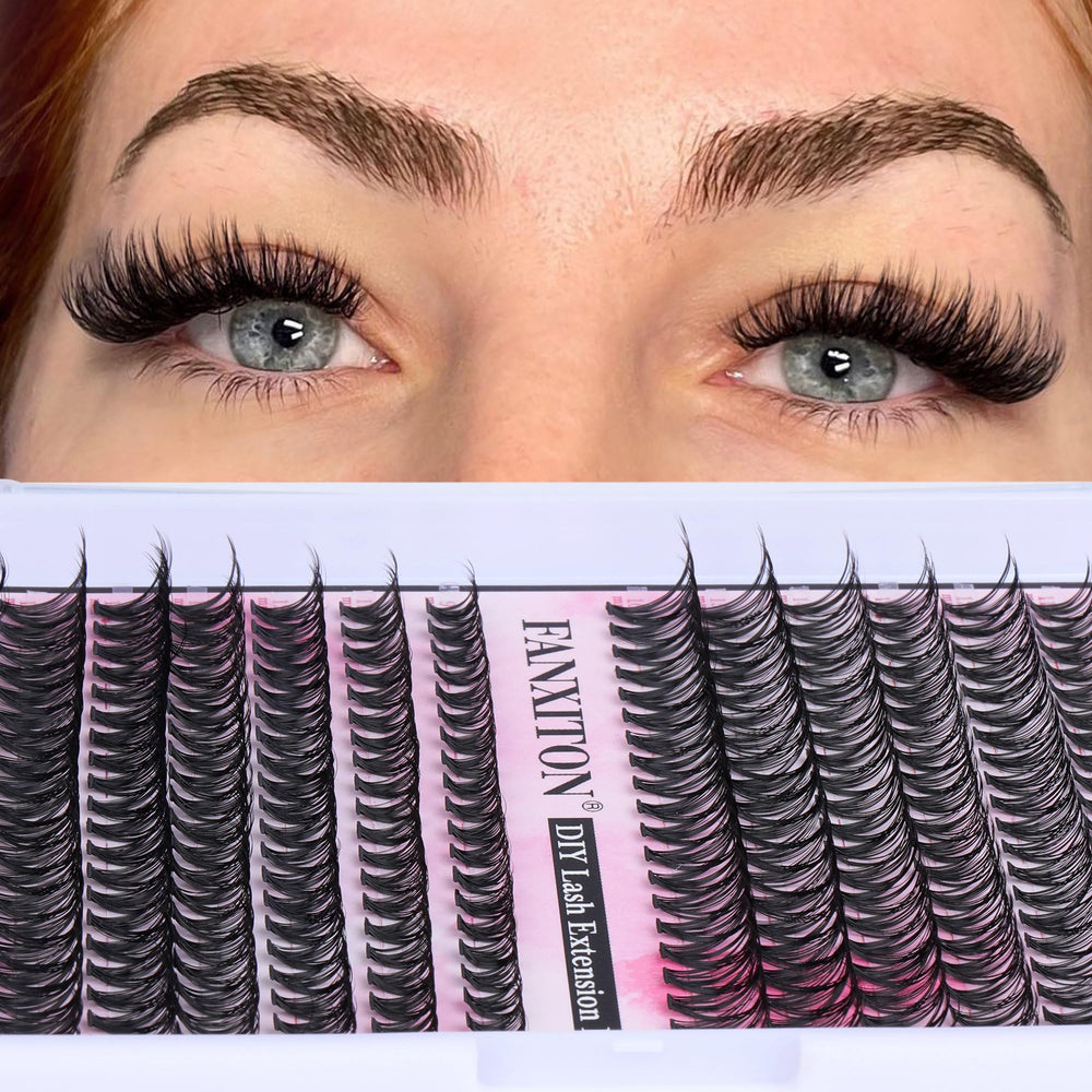 Fanxiton lash bond and seal for stronger hold and dust protection.