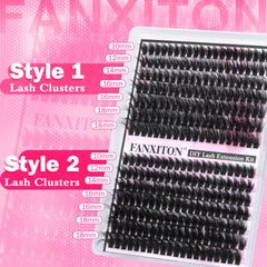 FANXITON lash tweezers for precise, effortless placement