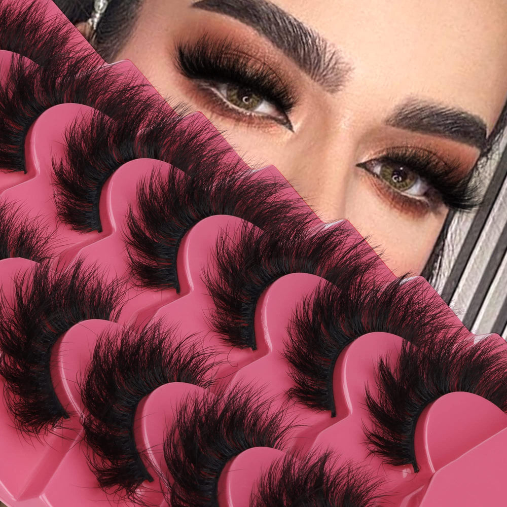 FANXITON wispy cat-eye 18mm lashes suit many eye shapes with definition