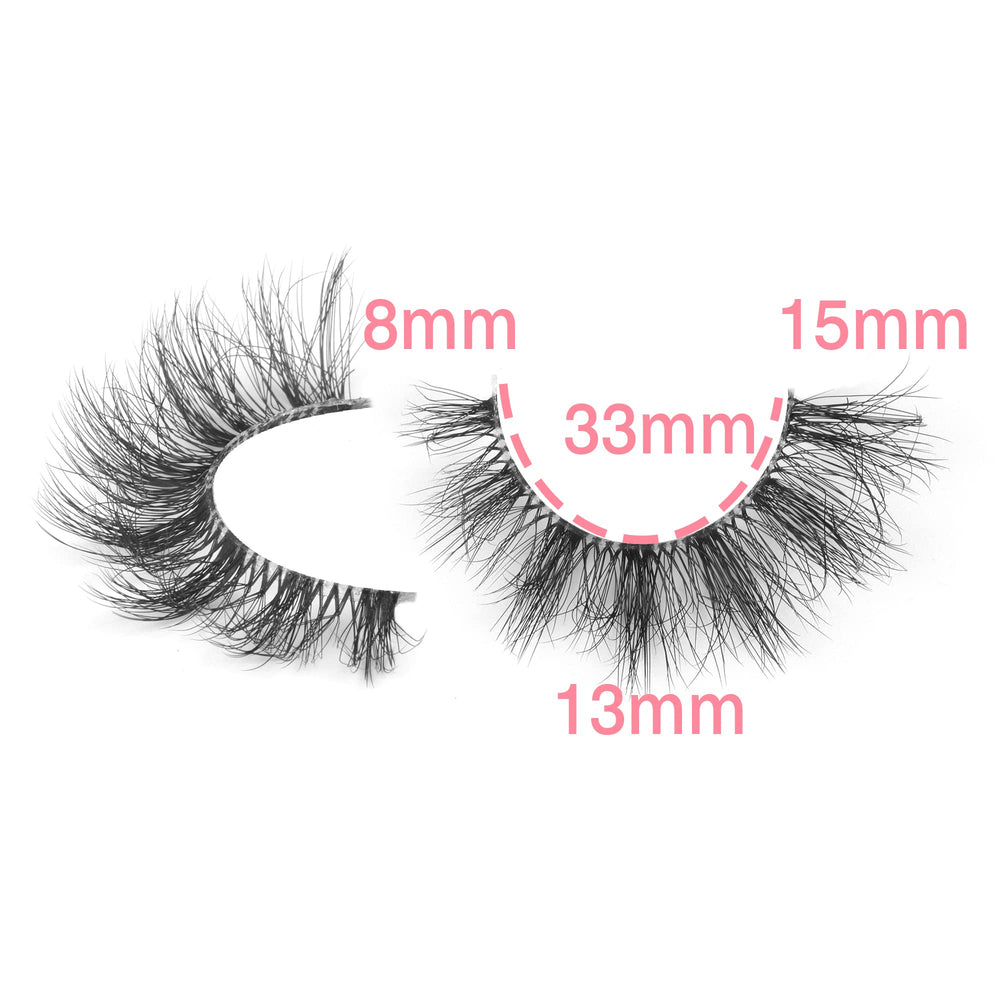 FanXiton Mink Lashes Clear Band comfortable wear with minimal irritation