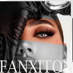 FANXITON mink-like fiber lashes delivering soft, lightweight volume