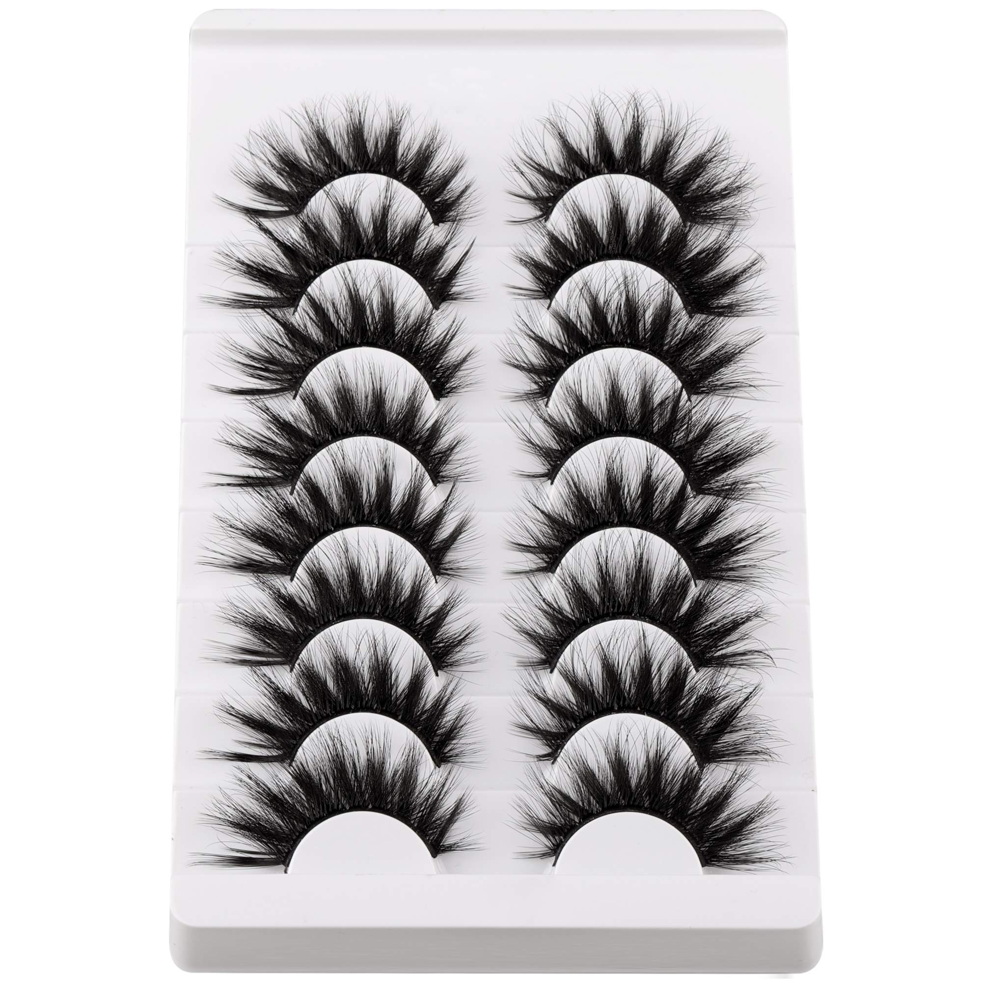 FANXITON cat-eye lashes offer easy removal and reuse up to eight times.