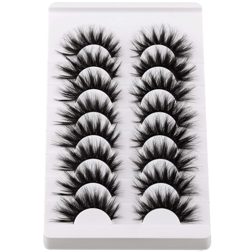 FANXITON cat-eye lashes offer easy removal and reuse up to eight times.