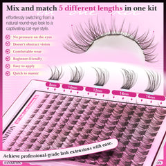 Fanxiton precision eyelash tweezers designed for safe, controlled placement.
