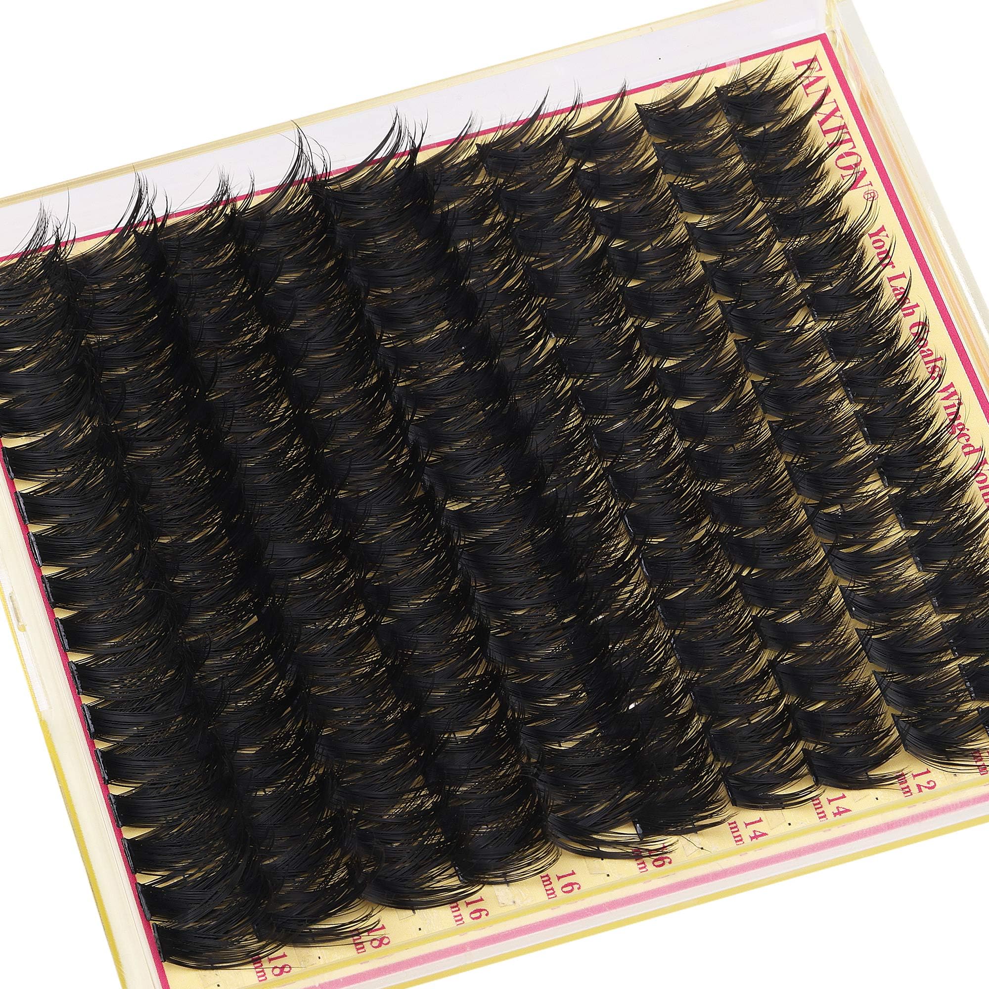 FANXITON reusable lash clusters for multiple wearings