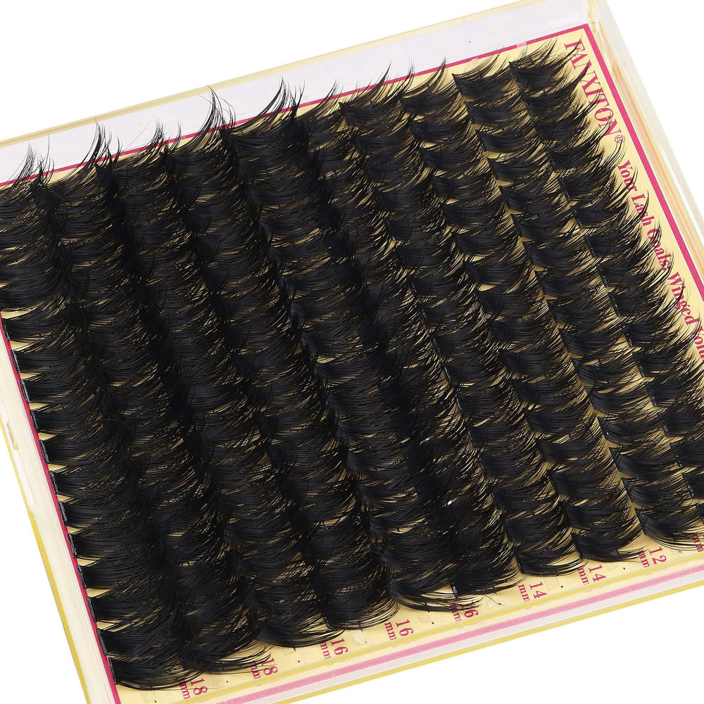 FANXITON reusable lash clusters for multiple wearings
