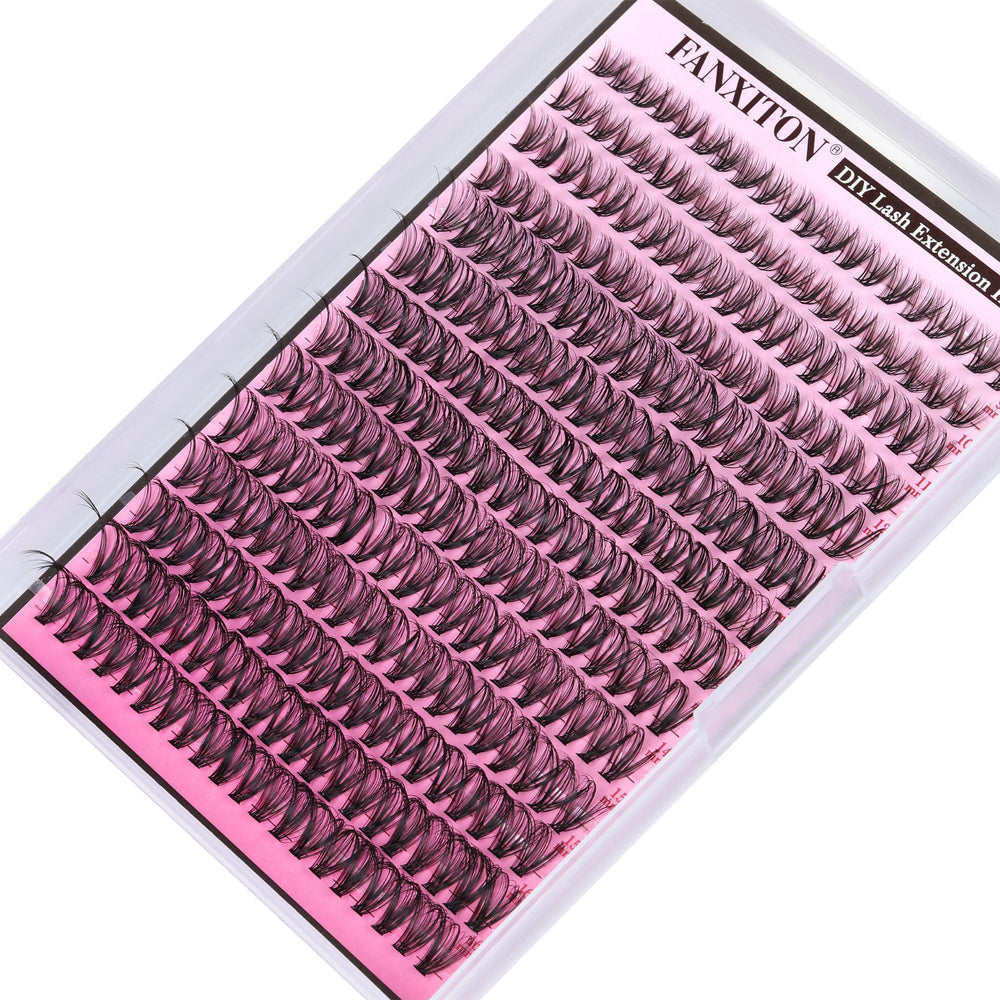 FANXITON round eyes style lashes for fuller look
