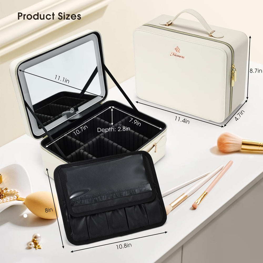 Faquenc gift-ready makeup case is ideal for birthdays and holidays