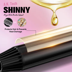 FARERY 11-heat-settings display for precise temperature control across hair types