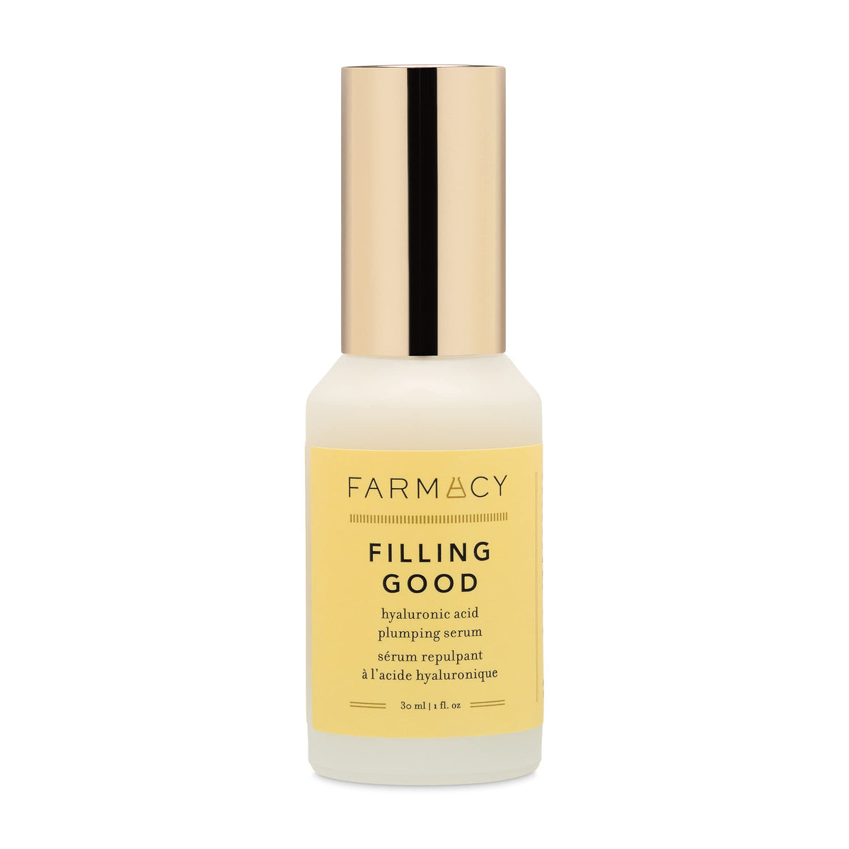 Farmacy Filling Good serum bottle delivering deep hydration for a healthy glow