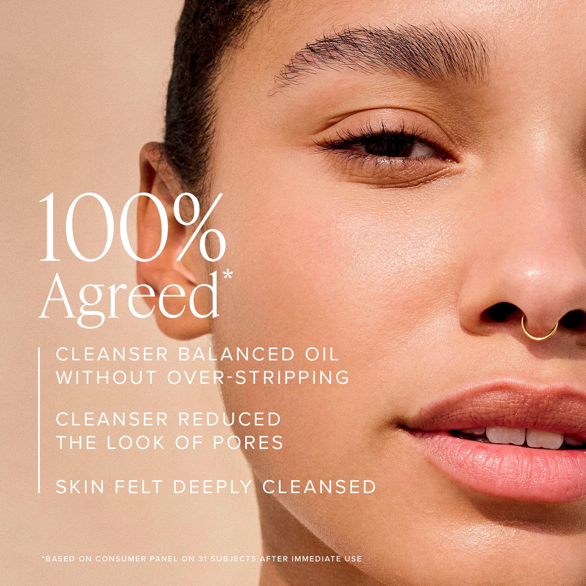 Farmacy Foaming Face Wash green clay texture demonstrates impurity removal without over-drying.