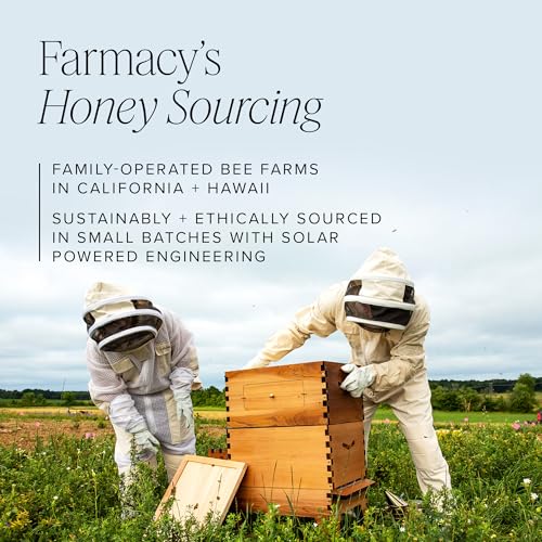 Travel-friendly 120 ml bottle of Farmacy Honey Milk Face Essence.