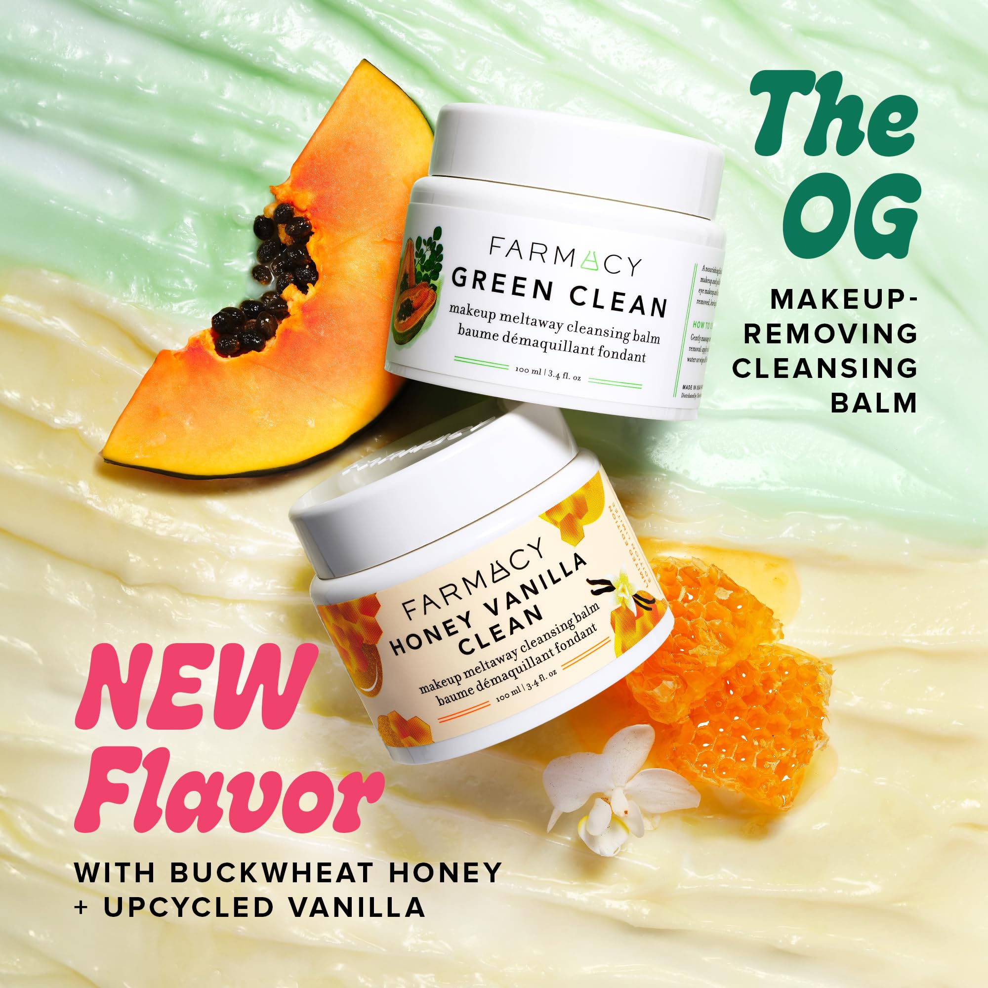 Limited edition Honey Vanilla packaging highlighting premium ingredients.