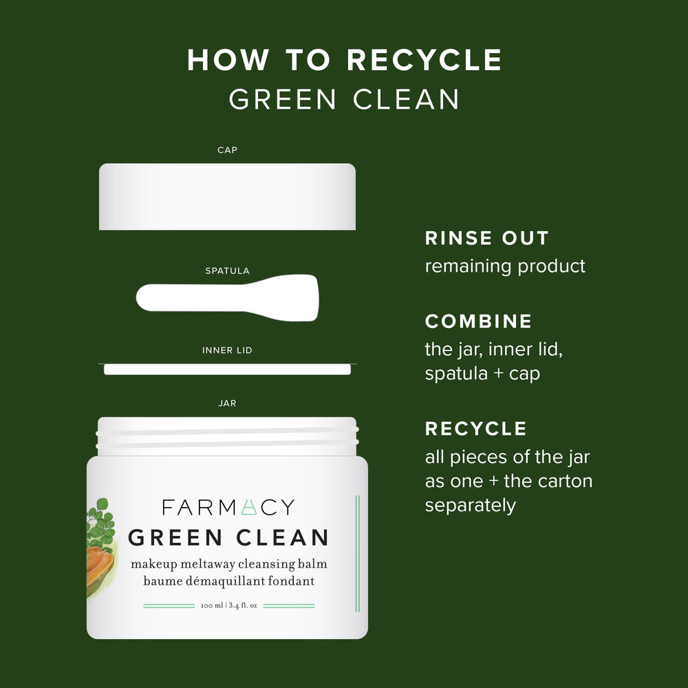 Farmacy recyclable jar showcases eco friendly skincare packaging