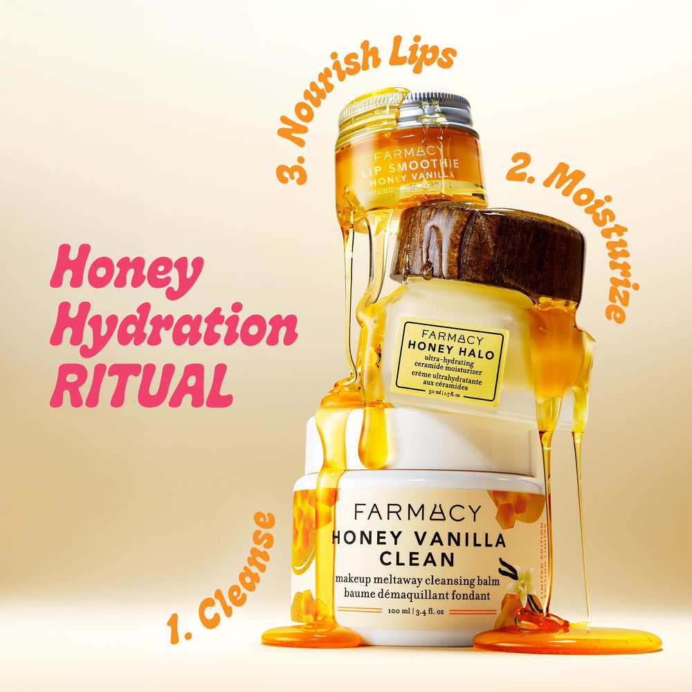 Turmeric and moringa extract support gentle removal of impurities.