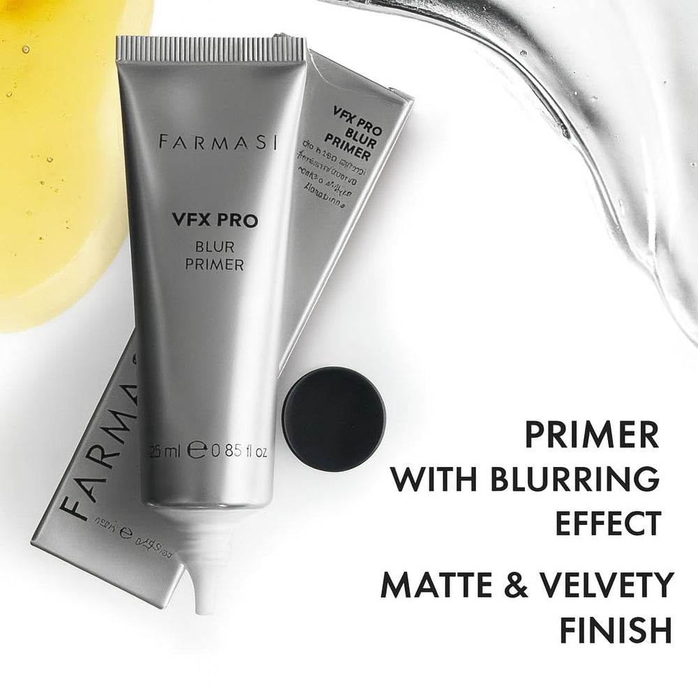 Vitamin E enriched primer provides comfortable glide and smooth base.