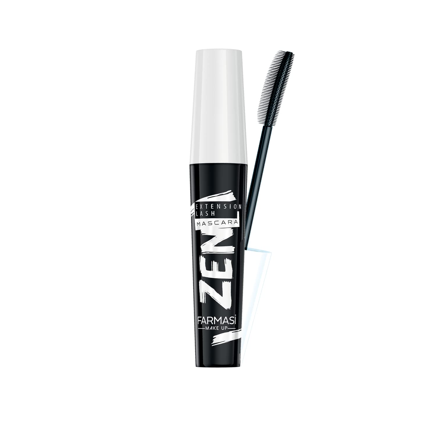 Farmasi Zen Extension Lash Mascara aplicación con cepillo de silicona para definición precisa