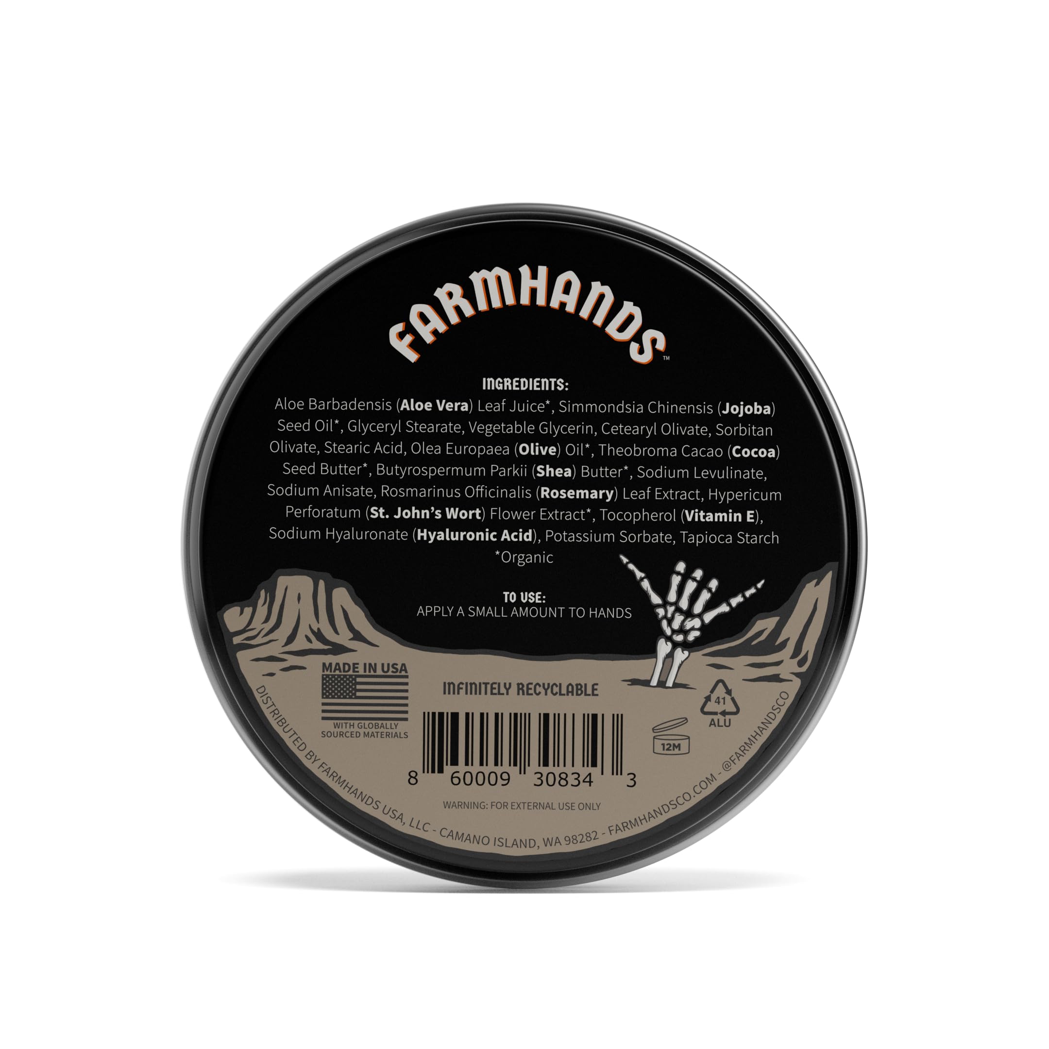Farmhands fragrance-free hand cream keeps hands fresh without scent