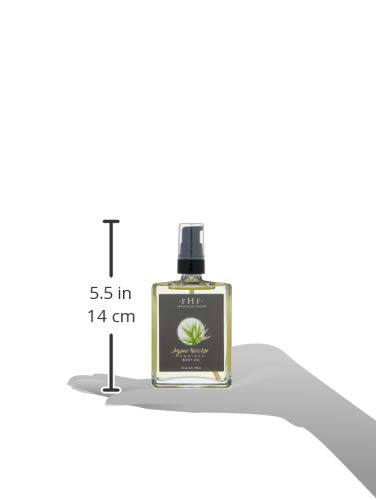 Close-up of Agave Nectar Body Oil drop showing quick absorption and non-greasy feel