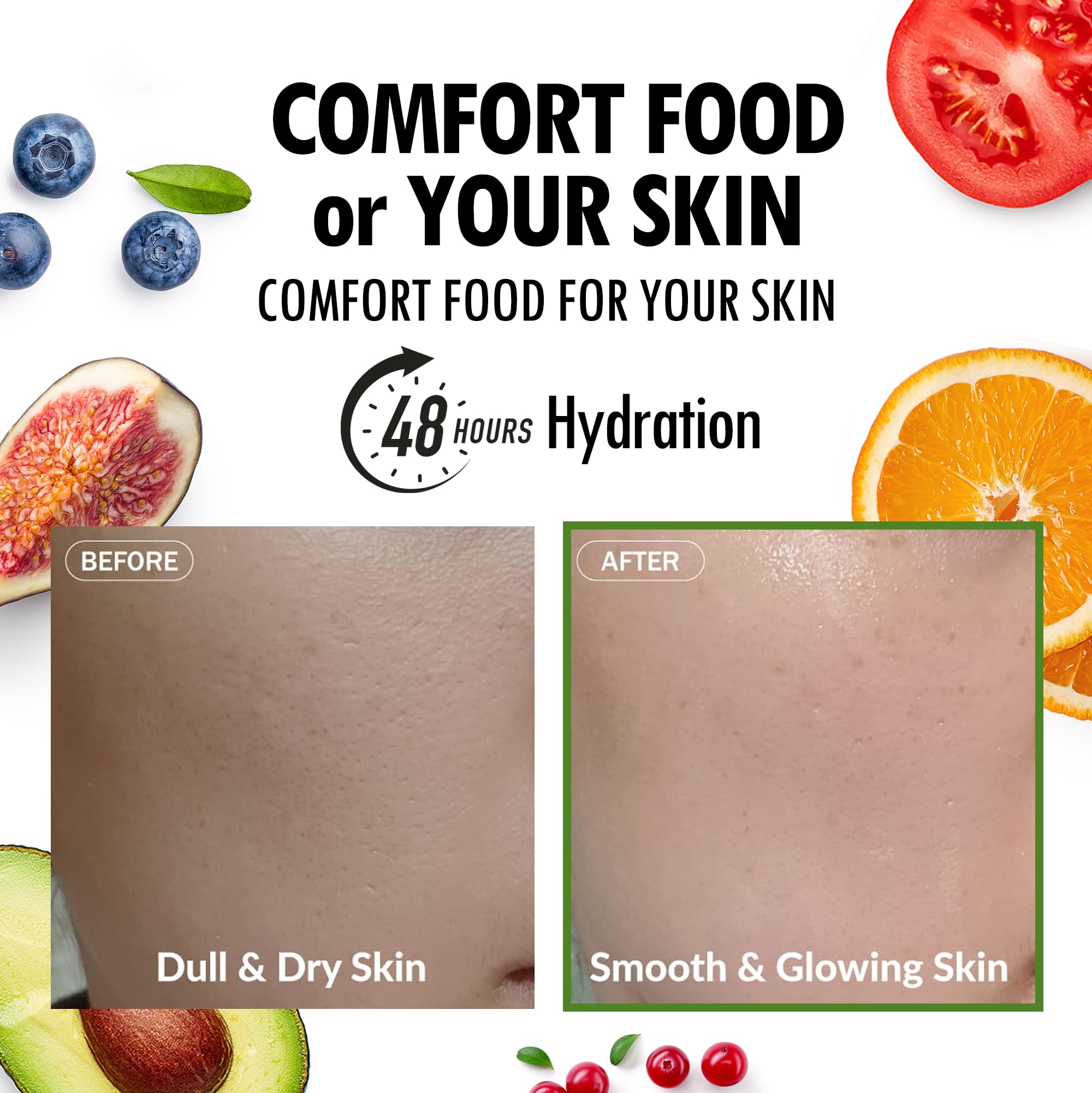 FARMSKIN ingredientes vegetales para piel suave y nutrida