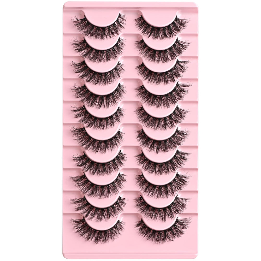 FARRED cat-eye flare set; elongates outer corners for lift.