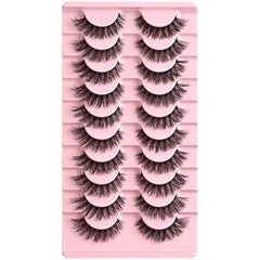 FARRED cat-eye flare set; elongates outer corners for lift.