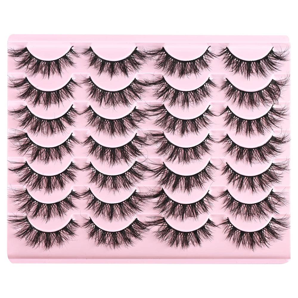 Farred Cat Eye Lashes cat-eye design enhances eye shape with subtle lift.