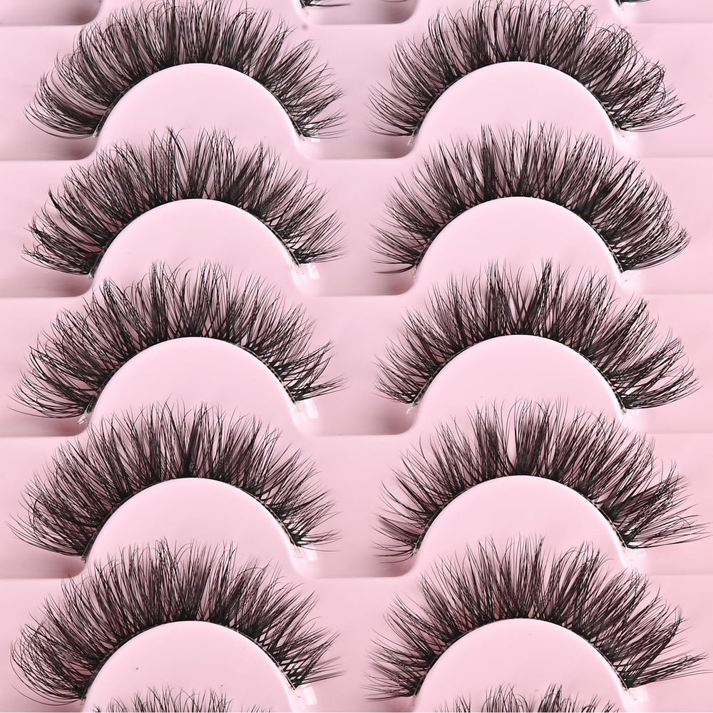 FARRED Cat Eye Lashes transition from day to night beauty.
