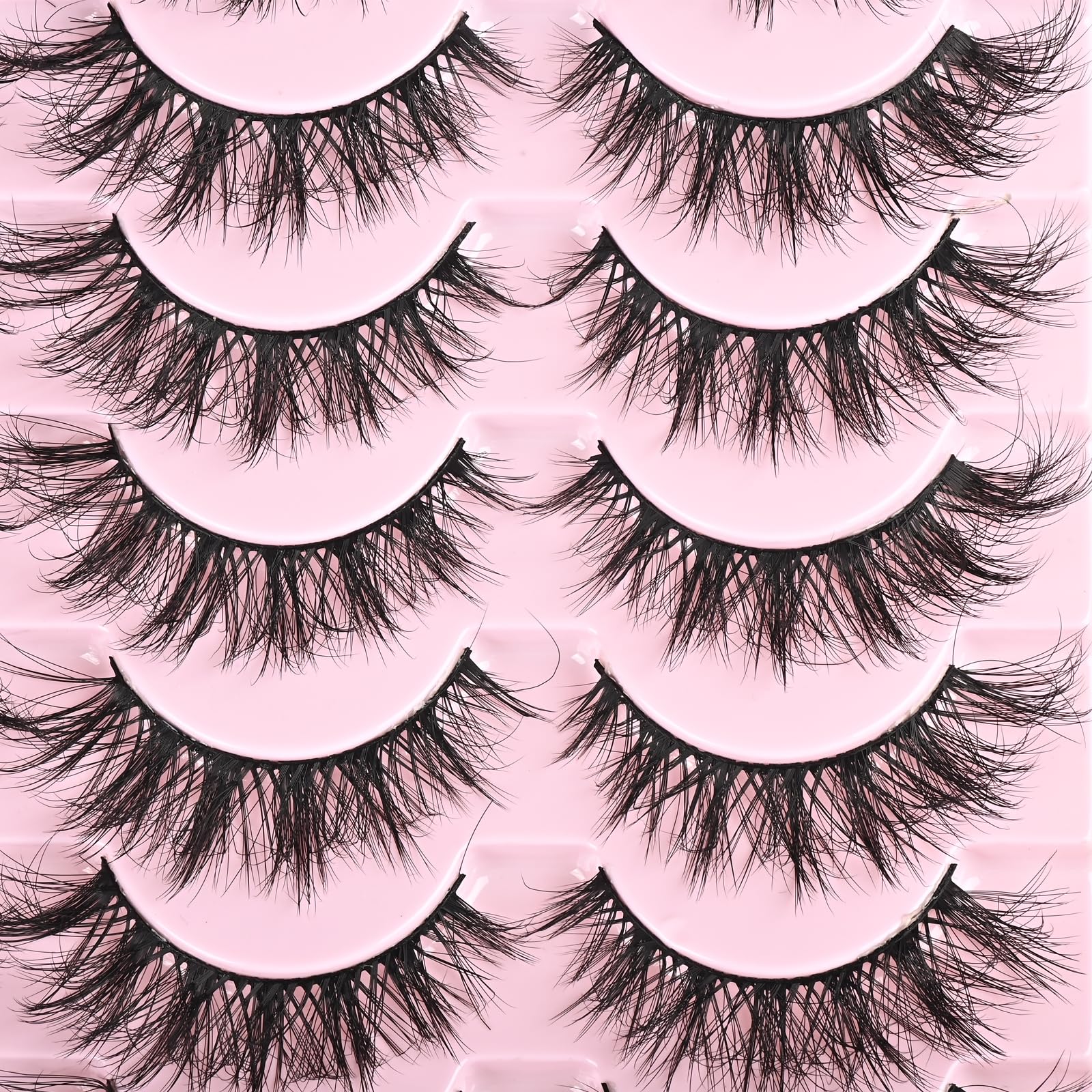 Farred Cat Eye Lashes silky soft fibers deliver a natural touch.