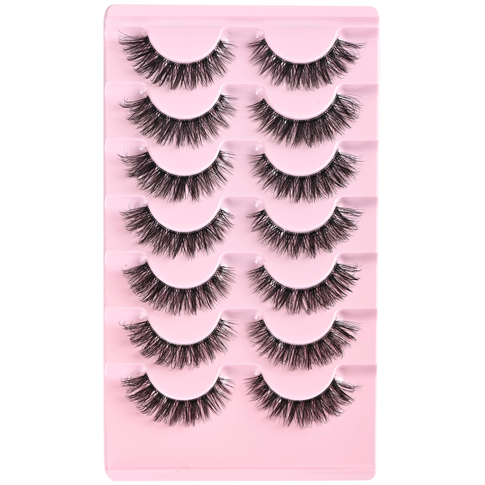 FARRED Cat Eye Lashes versatile demi-wispies for daily glamour.
