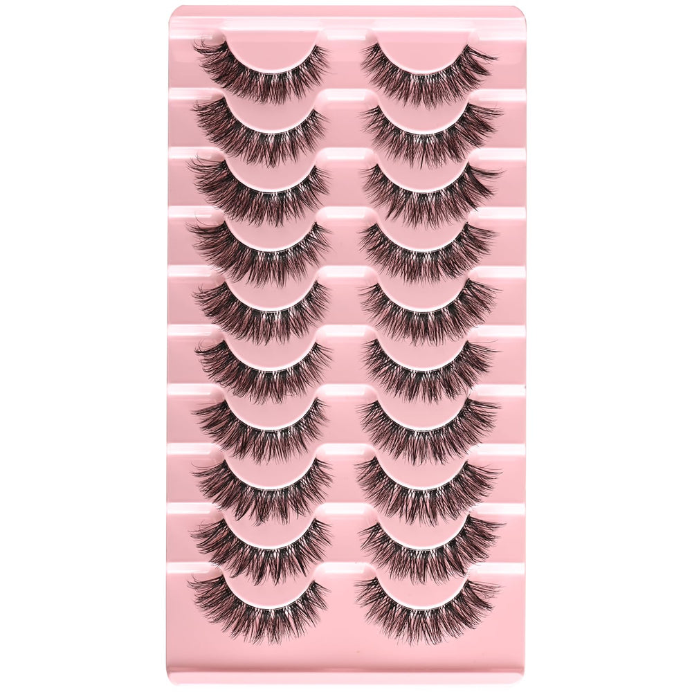 Farred day-to-night lashes transition from daytime to glam evening.