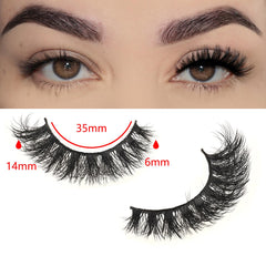FARRED fluffy mink lash strips add full volume with lightweight comfort.