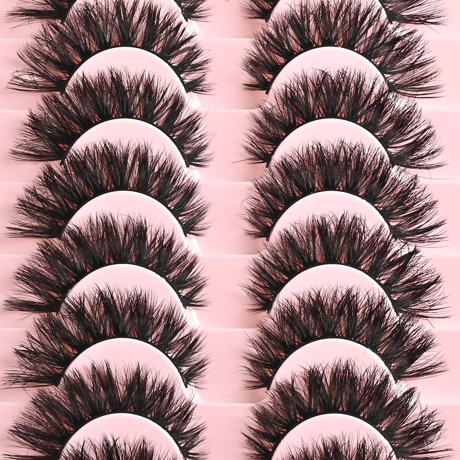 FARRED lashes designed for almond and hooded eyes with comfy wear.