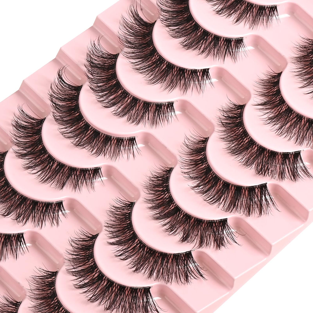 Farred ten-pair lash bundle for versatile day-to-night looks.