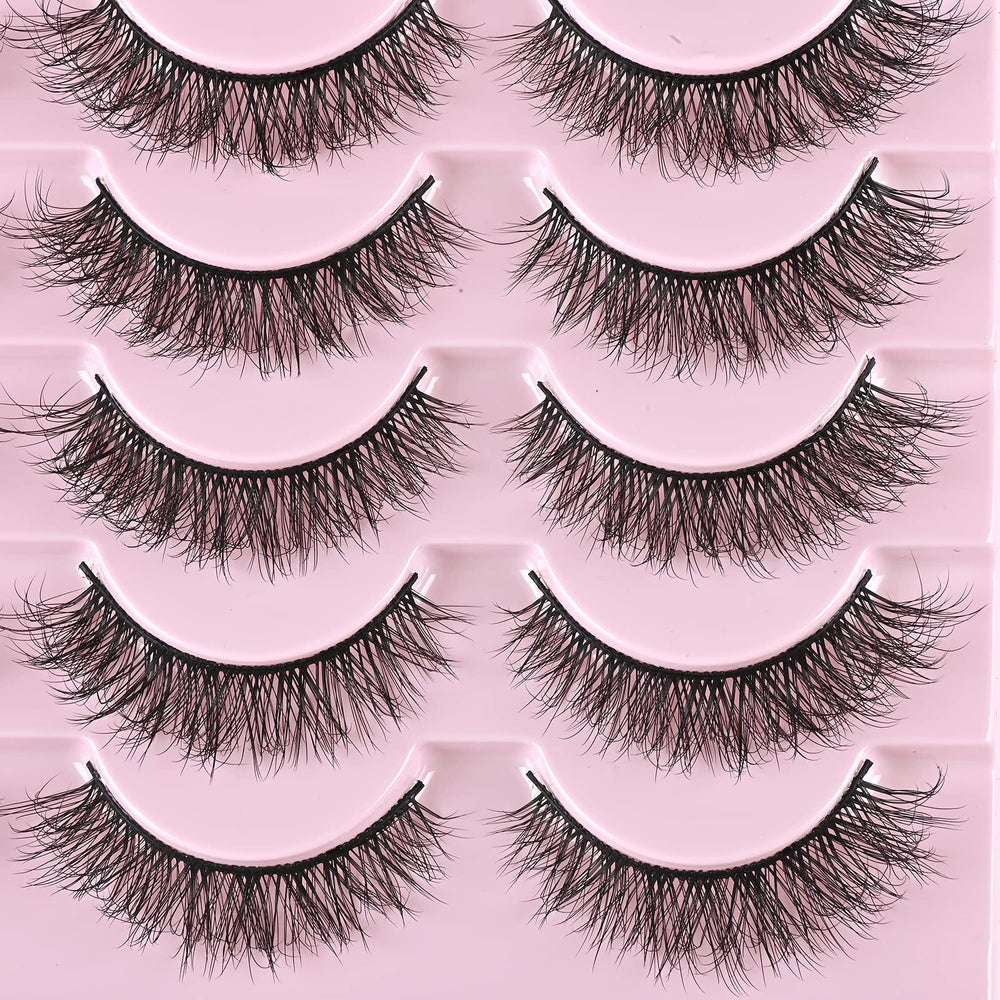FARRED flared cat-eye design lashes enhance eye opening and drama