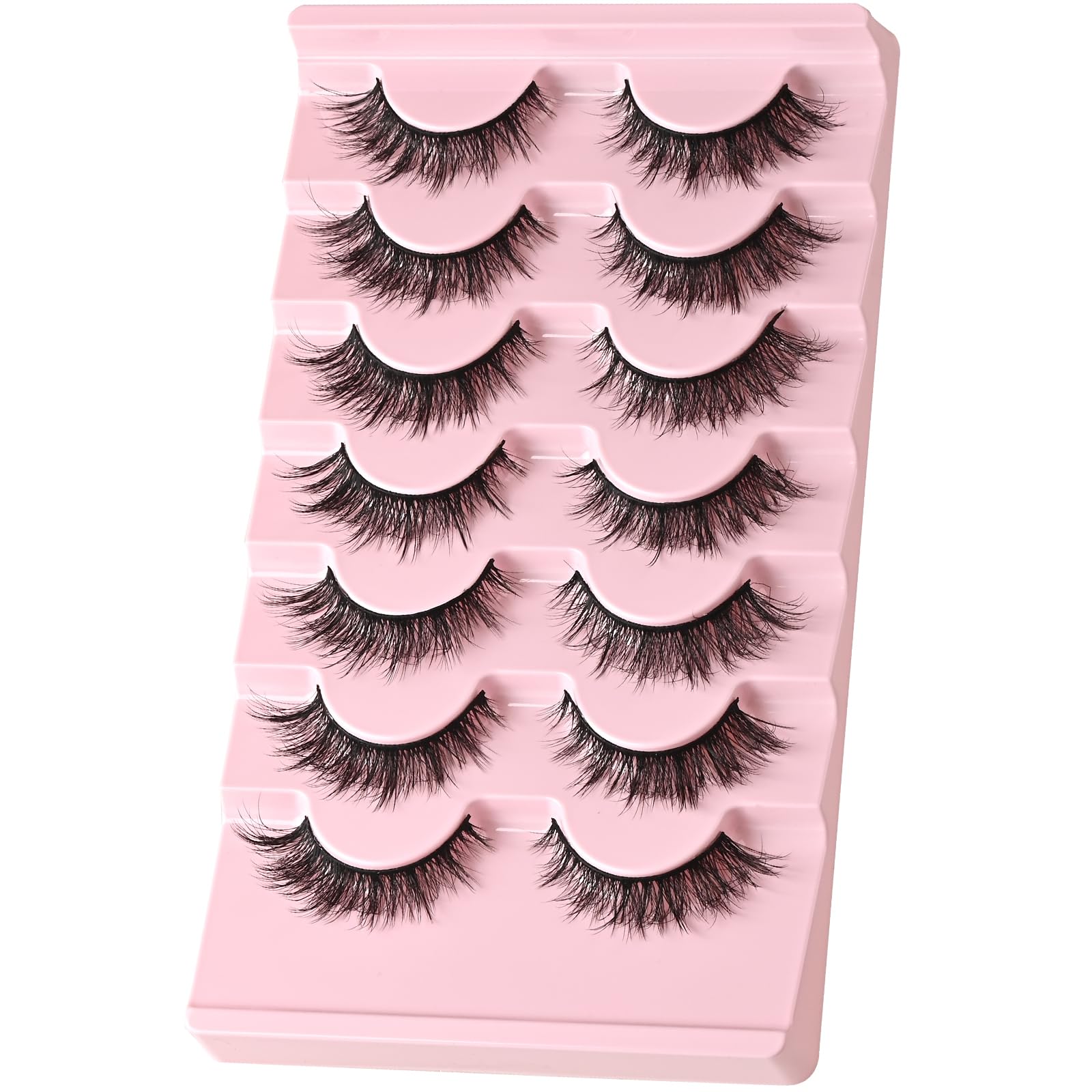 FARRED natural-look cat-eye lashes suit hooded eyes with subtle enhancement.