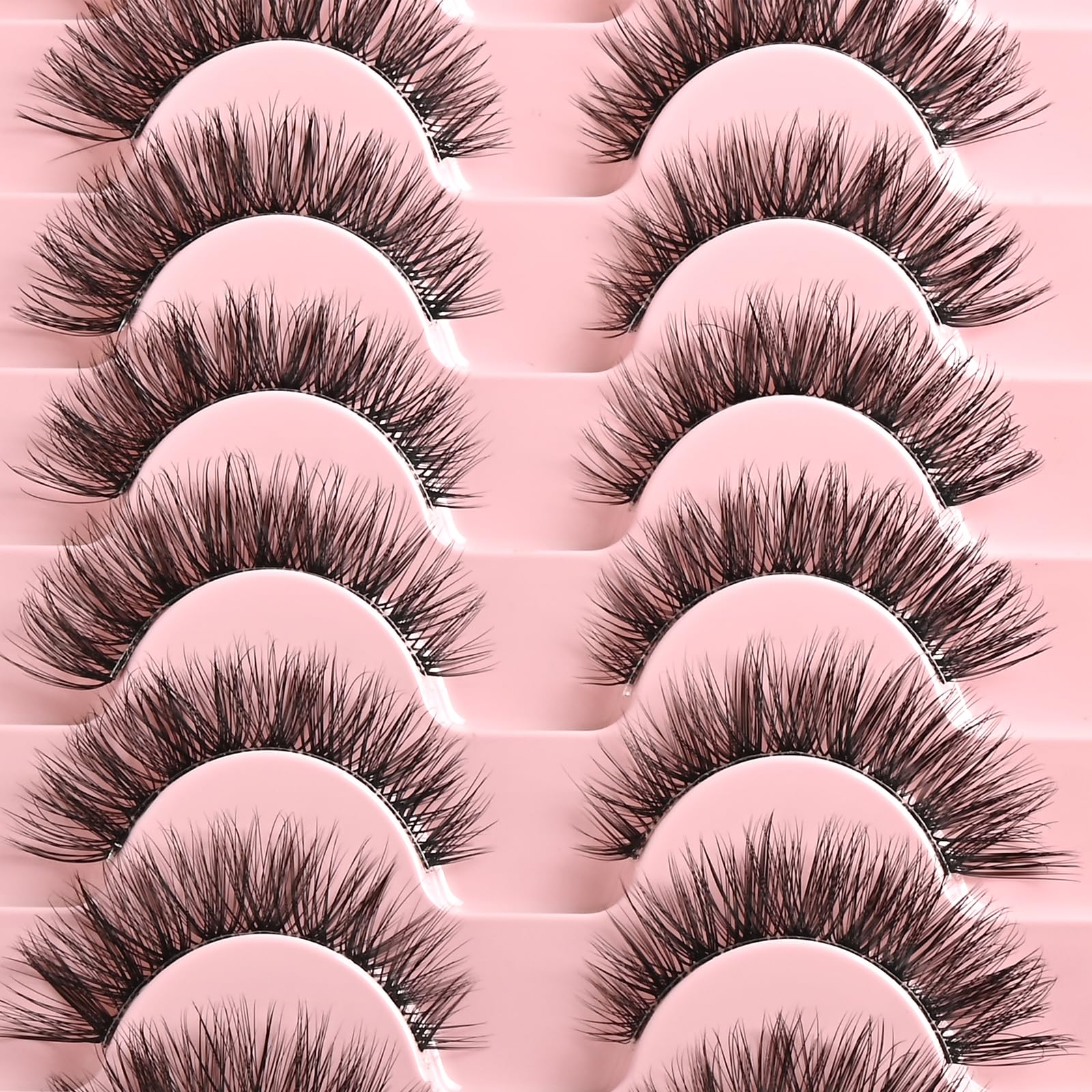 Farred wedding or photoshoot lashes enhance photos with refined doll-eye charm.