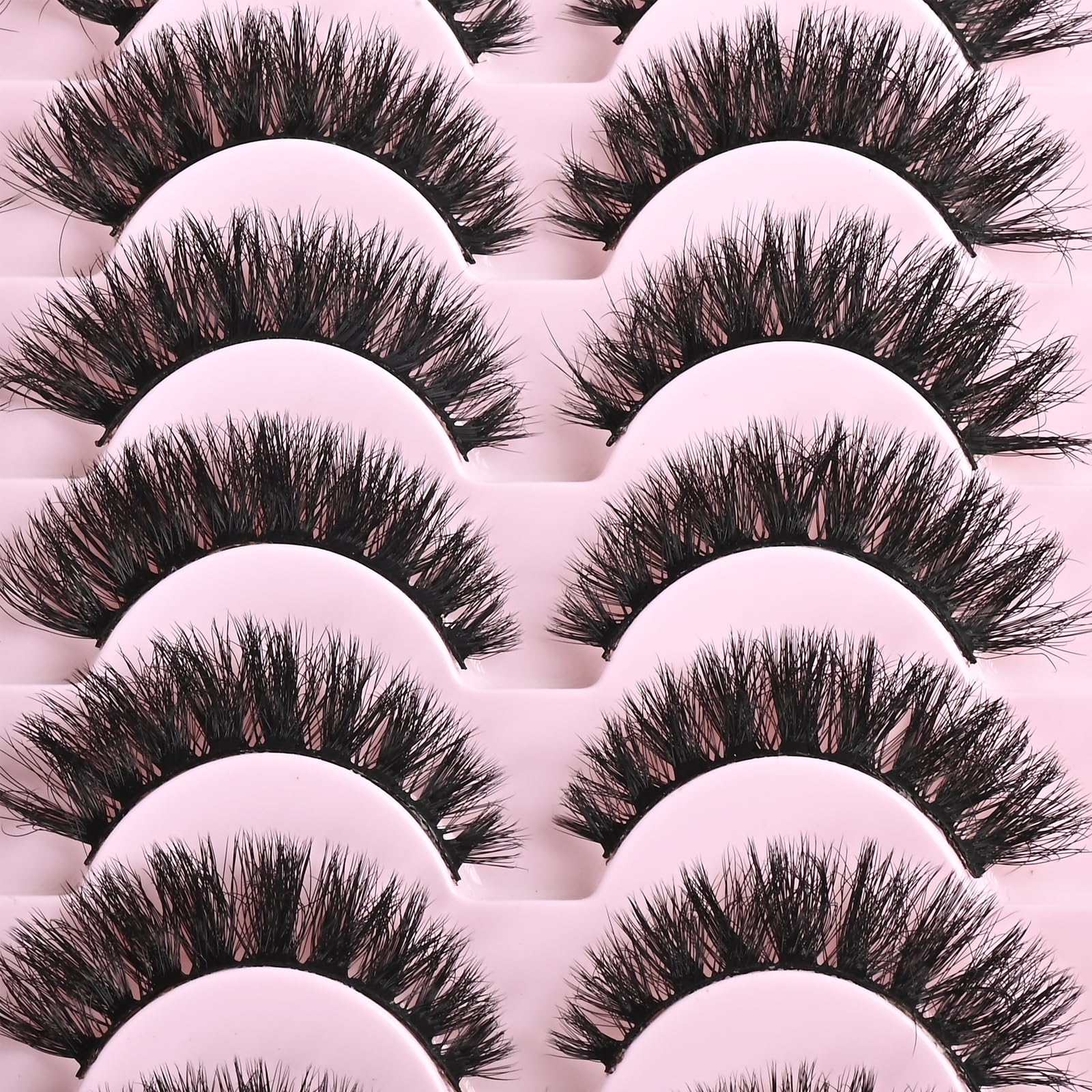 FARRED Wispy Mink Lashes suited for daily wear and long-lasting style