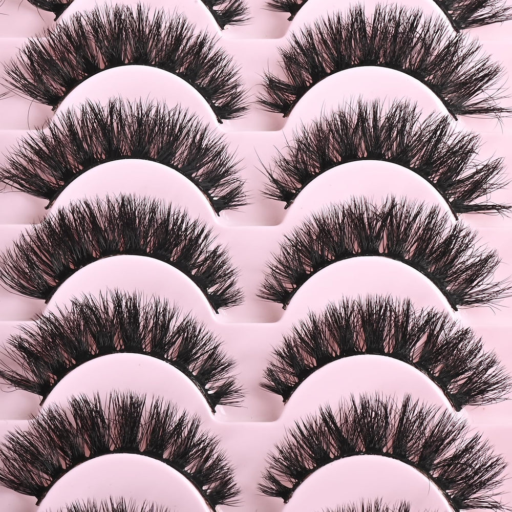 FARRED Wispy Mink Lashes suited for daily wear and long-lasting style