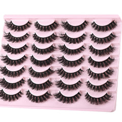 FARRED Wispy Mink Lashes feature mink-like fibers and a thin cotton band