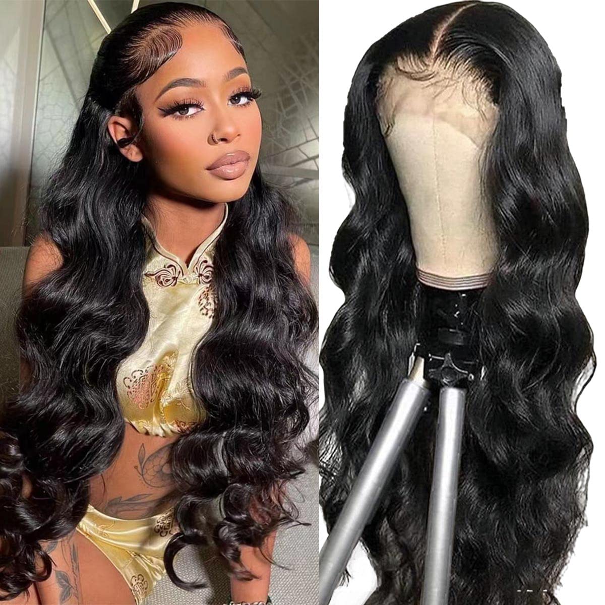 FASCARA 1314 lace front wig with baby hair for a natural look, ideal for everyday wear