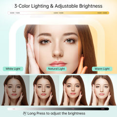 FASCINATE stepless dimming with three color modes for versatile lighting.